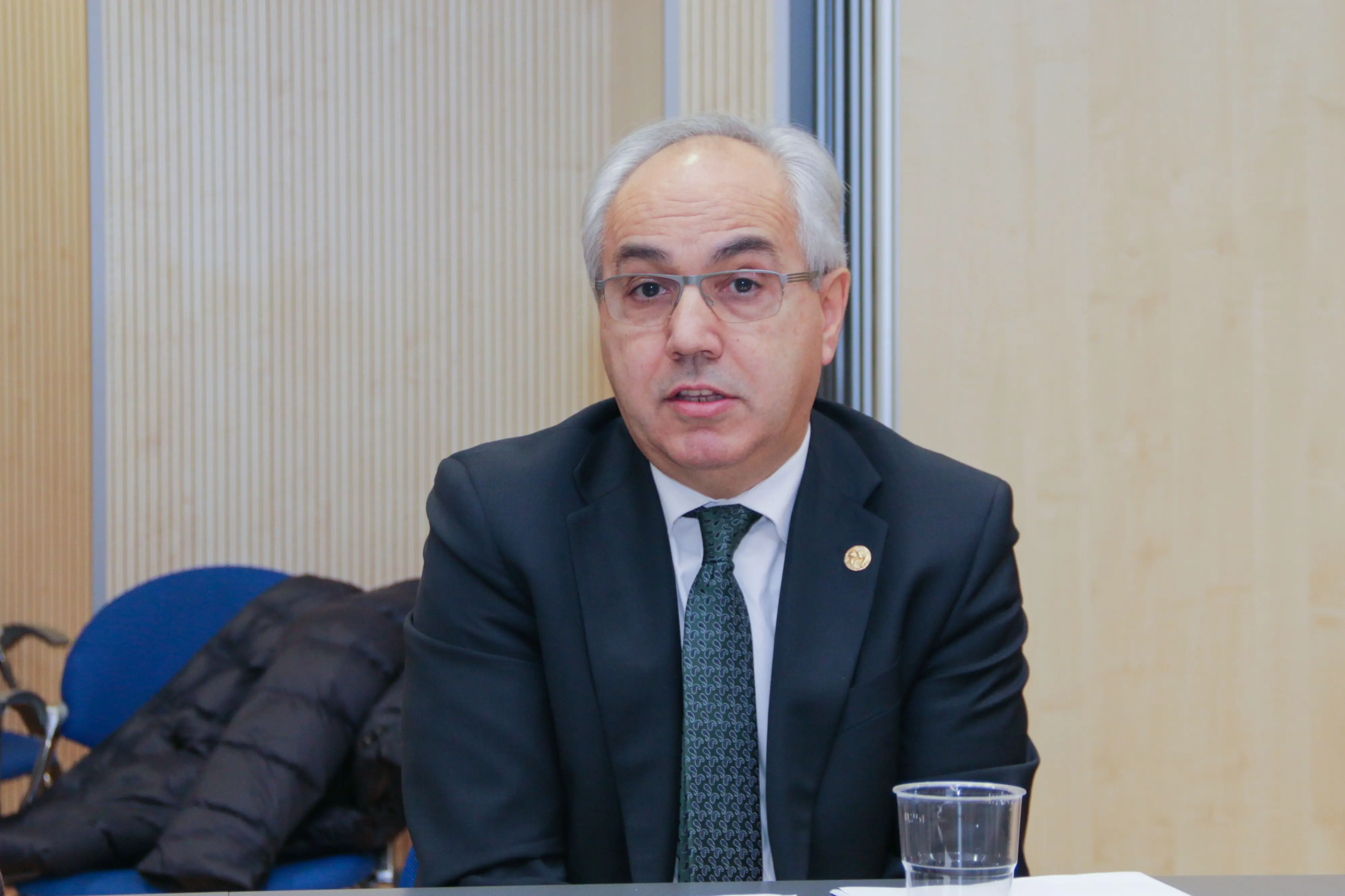 Il presidente Mario Pozza