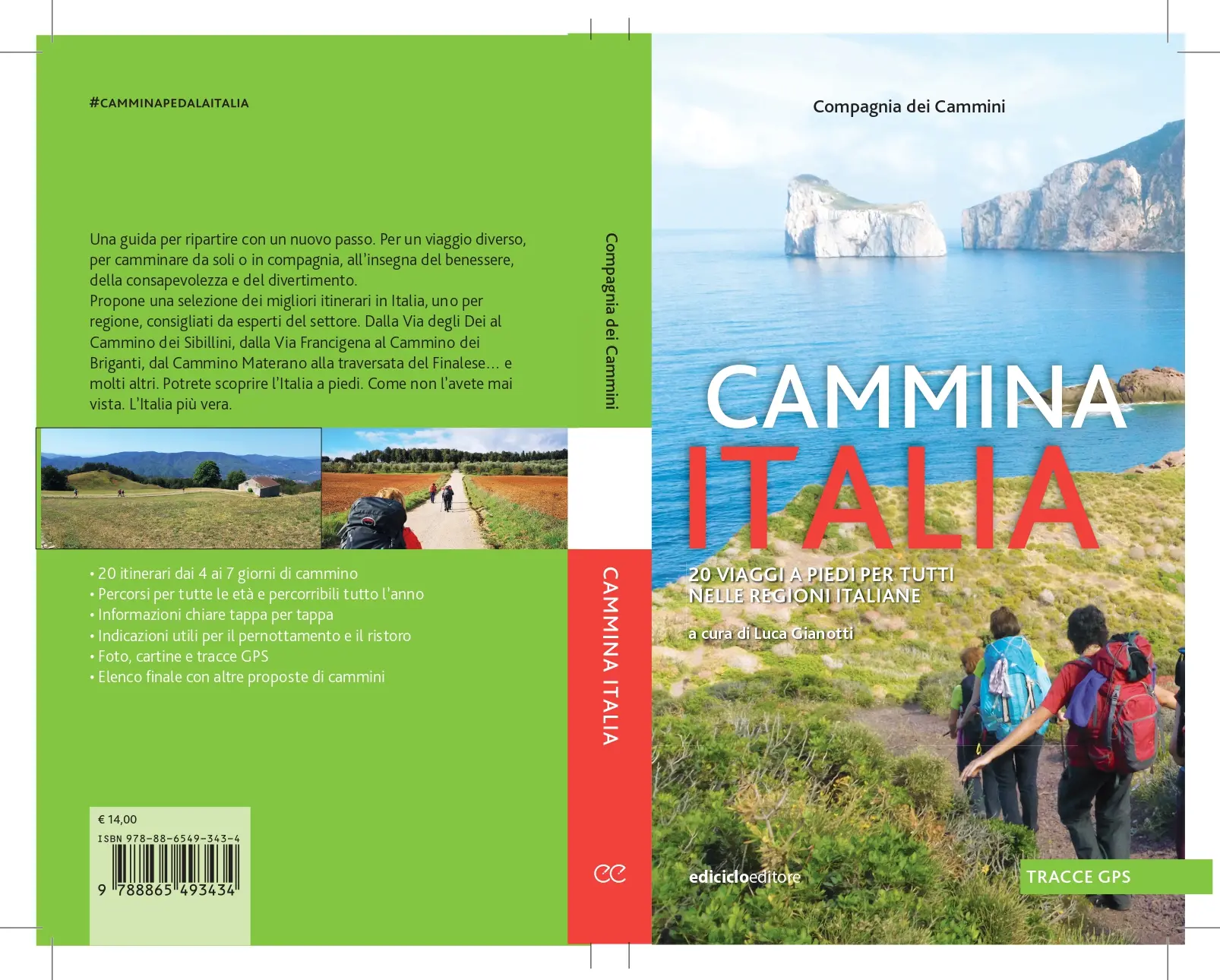 La copertina di "Cammina Italia"