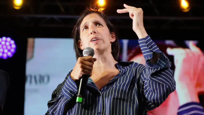 La segretaria del Pd, Elly Schlein