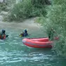 Squadre di sommozzatori dei Vigili del fuoco nel Bacchiglione