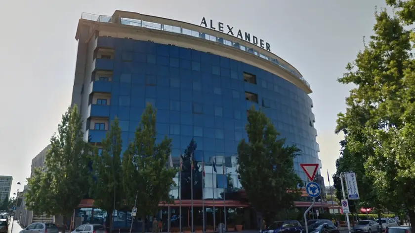L'hotel Alexander Palace ad Abano