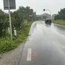Il luogo in cui è avvenuto l'incidente mortale a Carturo (foto Piran)