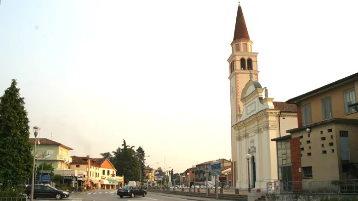 La chiesa parrocchiale di Loreggia