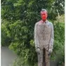 La statua di Aldo Moro imbrattata