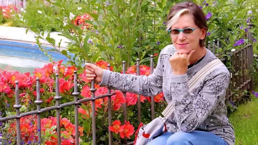Liliana Resinovich fotografata dal marito