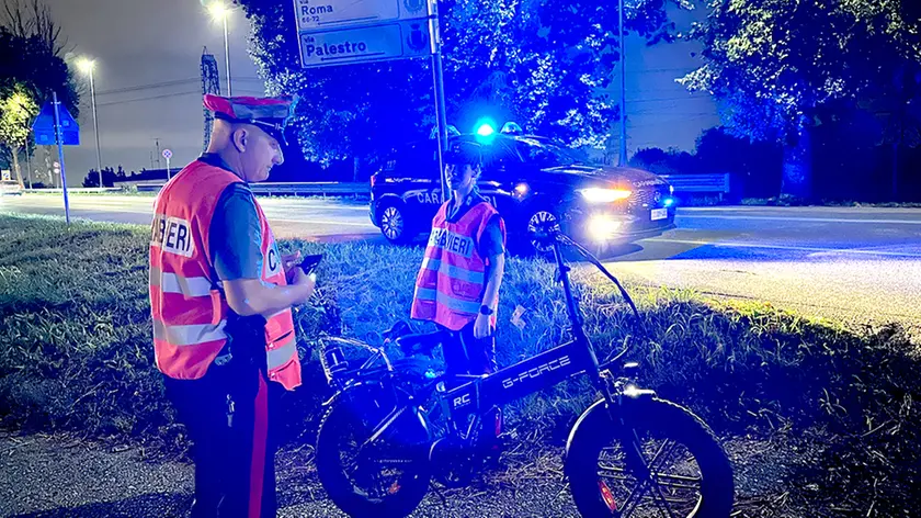 Il luogo dell'incidente (foto Piran)