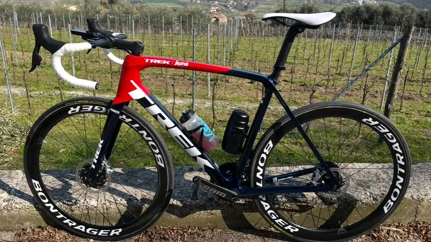 Una delle biciclette rubate al sindaco