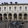 Il palazzo di Monte Pietà sede della Fondazione Cariparo in piazza Duomo a Padova