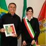 Jair Bolsonaro e l’allora sindaco Alessandra Buoso
