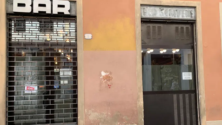 Il bar Breda in via Santa Lucia ha chiuso i battenti