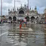 L'acqua alta in piazza San Marco