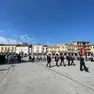 Un momento della sfilata in Prato della Valle (foto Agenzia Bianchi)