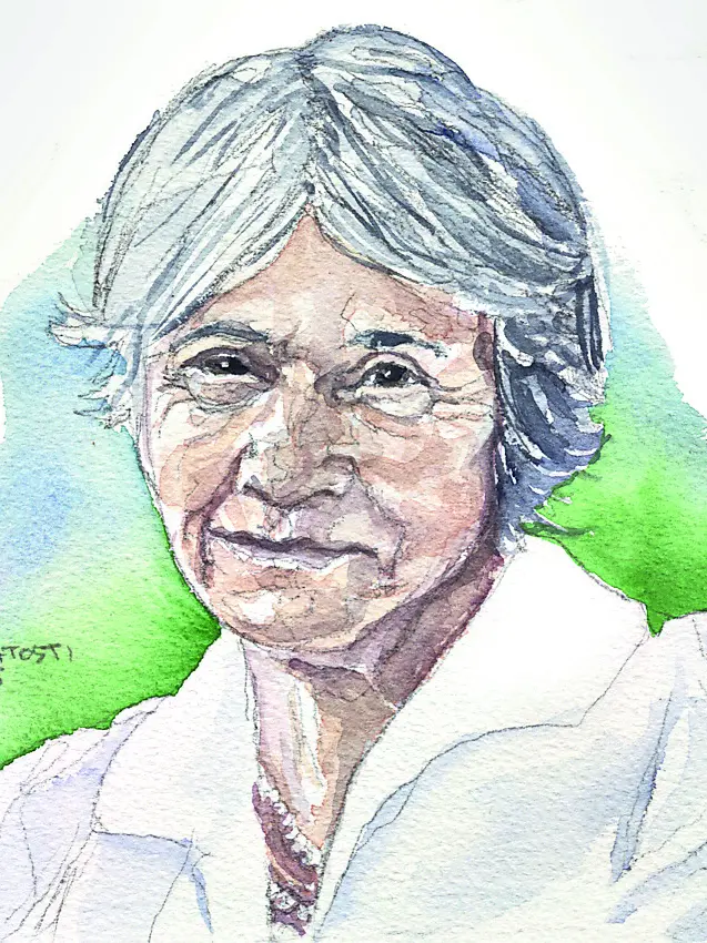 Emanuela Bassetti nel ritratto di Massimo Jatosti