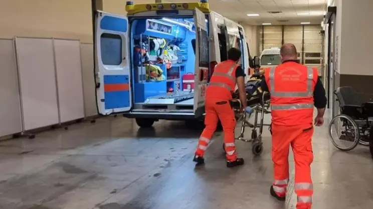 Il ragazzino è stato portato al Pronto soccorso