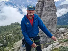 Franco Gaspari in montagna