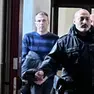 L’imputato Erik Zorzi in un corridoio del tribunale di Padova