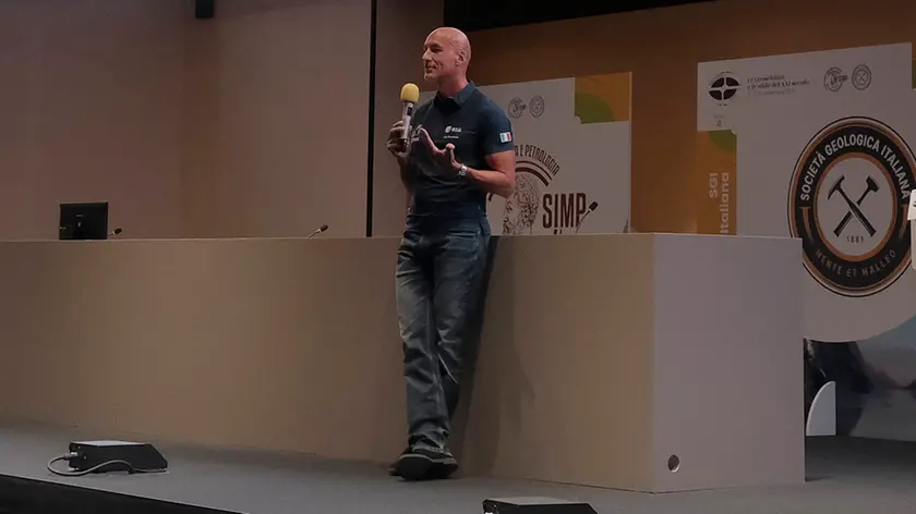 L'astronauta Luca Parmitano