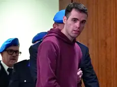 Filippo Turetta durante il processo di primo grado