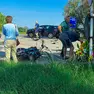 A Boara Pisani si sono scontrati una moto e un auto
