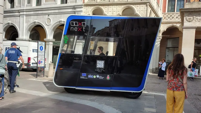 Uno dei veicoli Next ad emissioni zero