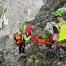 Soccorso alpino in azione