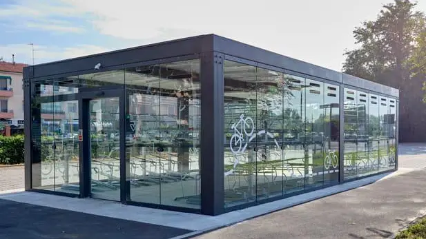 Ecco come sarà la prima velostazione di Padova