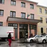 La scuola media Zanella all'Arcella