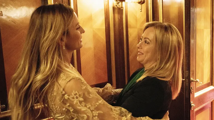 Beatrice Venezi con Giorgia Meloni