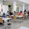 Un'aula studio al Tito Livio di Padova. Nuovi posti per l'anno accademico che sta per iniziare