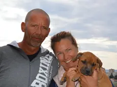 Massimo Zen con la moglie Franca Berto