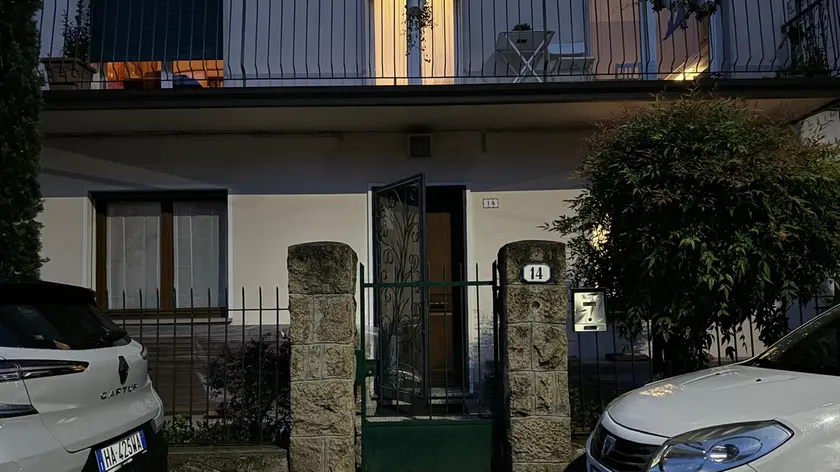 La casa in cui Trombatore viveva con la moglie
