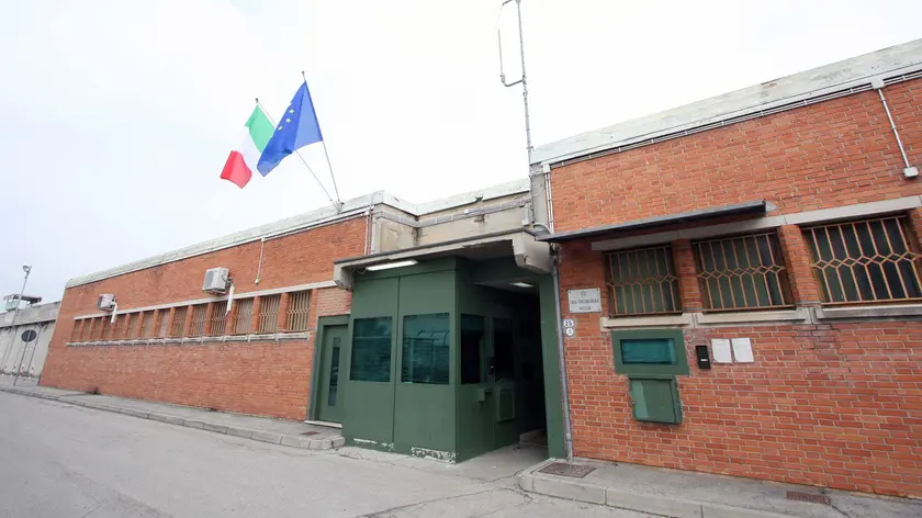 L'ingresso della casa circondariale