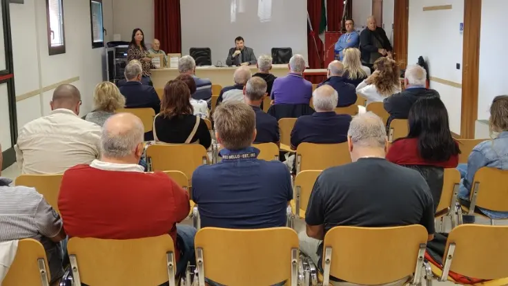 Un'assemblea dei donatori di sangue a Padova