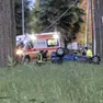 Il luogo in cui è avvenuto l'incidente mortale a Castelfranco