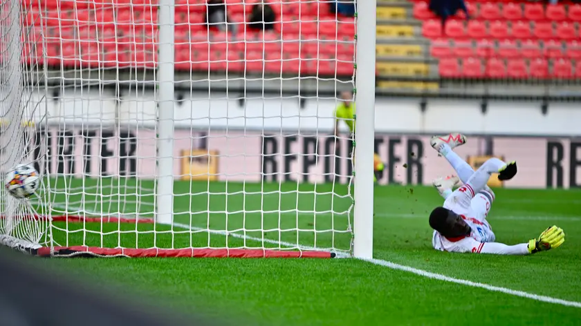 Il gol del Padova a Monza