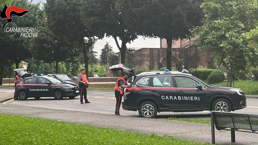 I controlli dei carabinieri a Cittadella