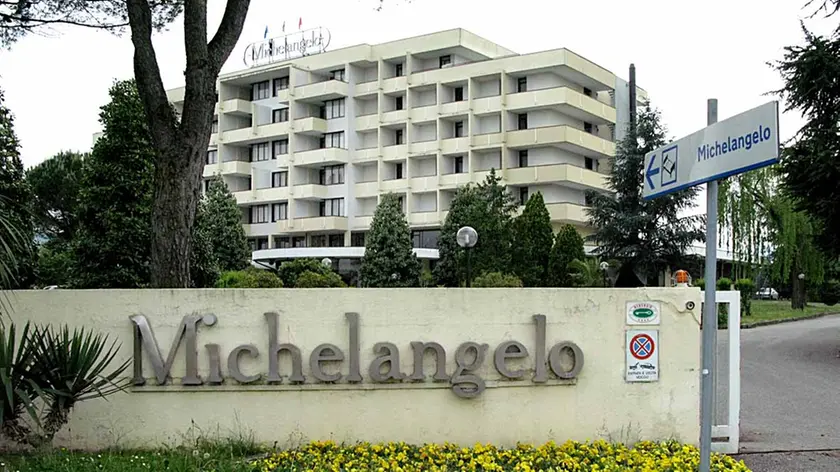 L'hotel Michelangelo a Monteortone