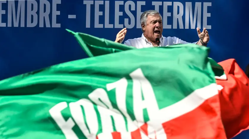 Il vicepremier e segretario di Forza Italia Antonio Tajani