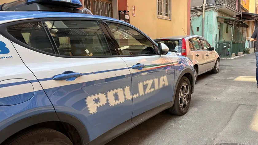 Una volante della polizia