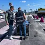Blitz delle forze dell'ordine nel cantiere del tram