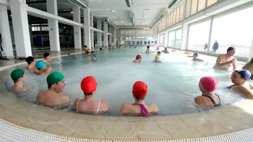 Una piscina termale