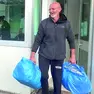 Massimo Zen all'uscita dal carcere
