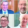In senso orario partendo dall'alto a sinistra Giorgio Perilongo, Andrea Doria, Paolo Feltracco, Piero Nicolai