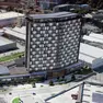 Una possibile ricostruzione virtuale dell’hotel in Fiera a Padova
