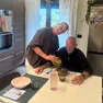 Franca Berto e Massimo Zen nella loro abitazione il giorno dopo la scarcerazione