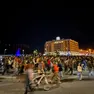 I manifestanti bloccano la Stanga
