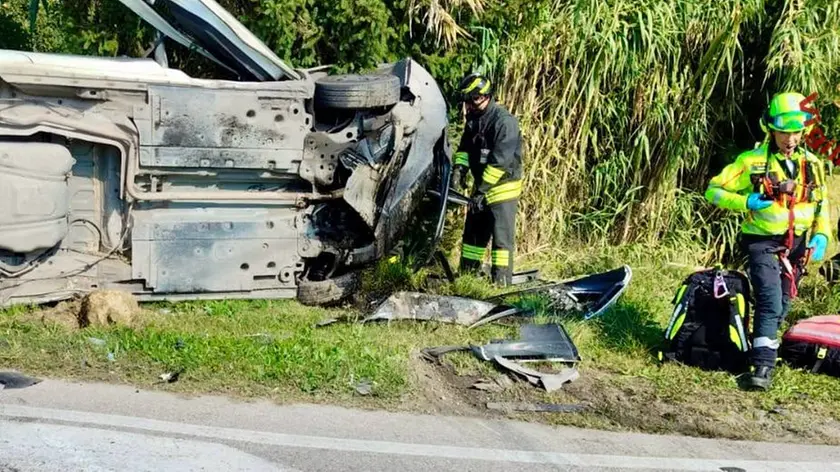 Scontro tra due auto a Campodarsego