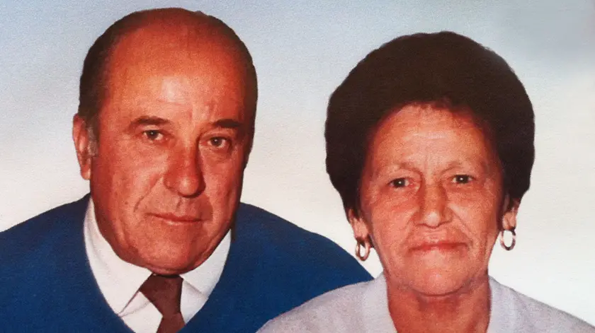 Pietro Zaramella e la moglie Edda Rossetto