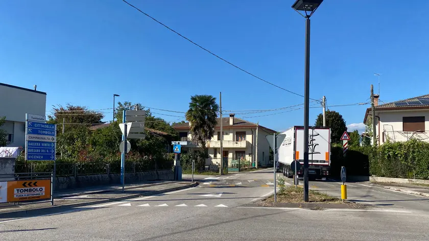 Via Tombolata a San Martino di Lupari dopo la rimozione dei divieti