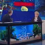 Amanda Colusso con Fabio Fazio a Che tempo che fa